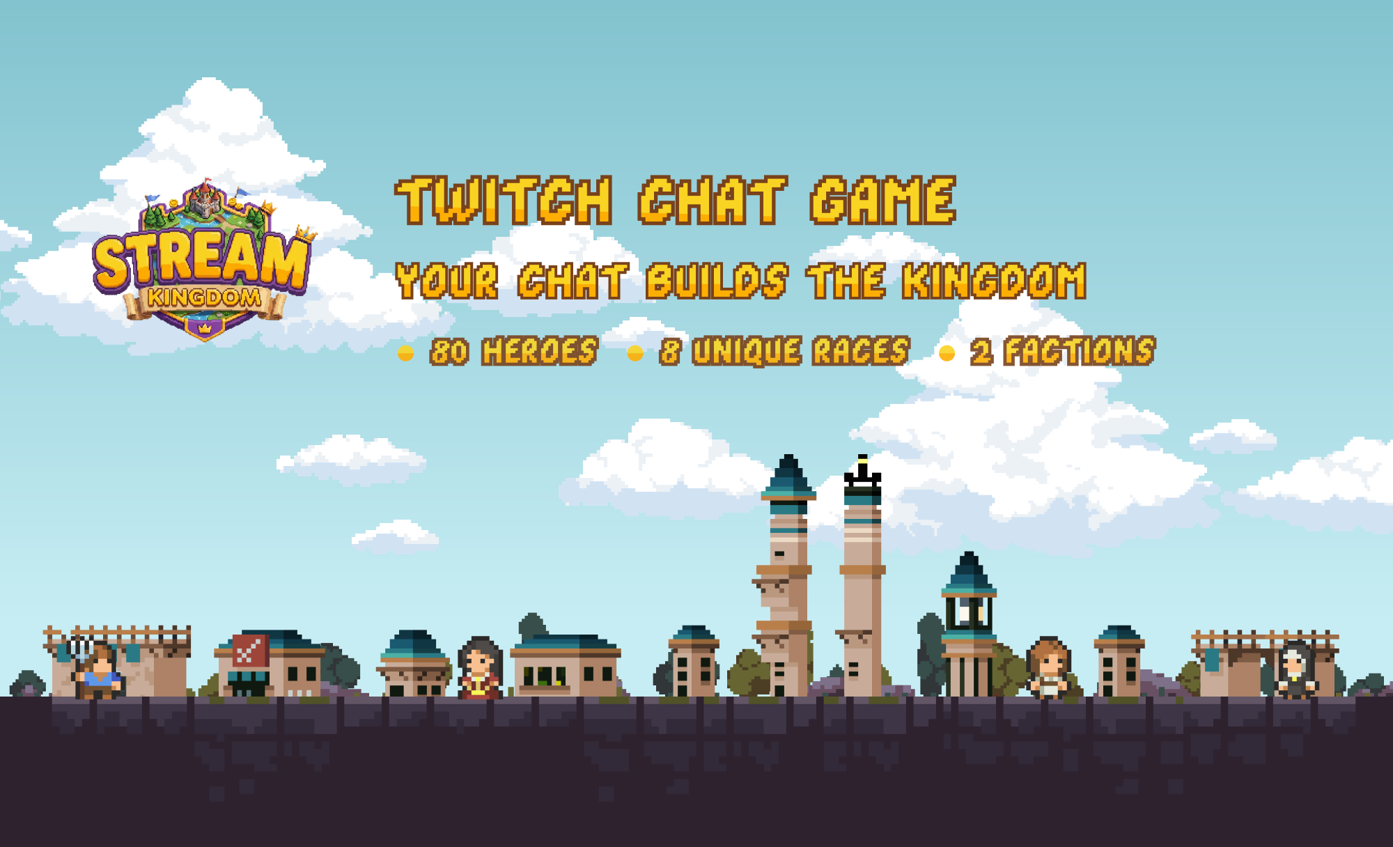 Stream Kingdom — Twitch chat strategy game