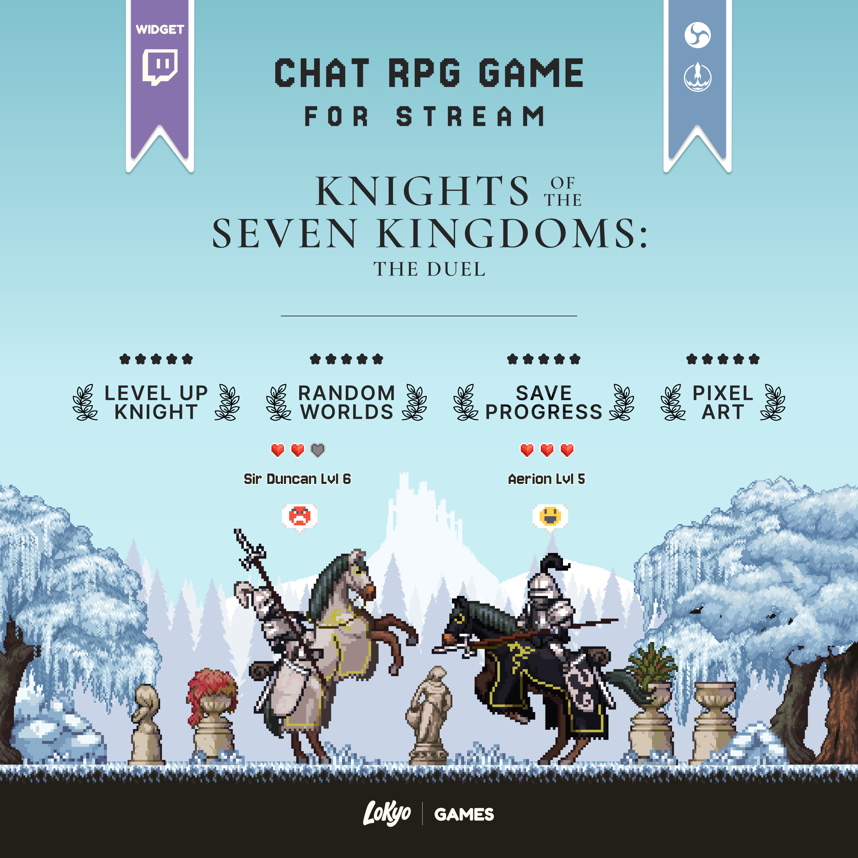 Knight Duel game showcase